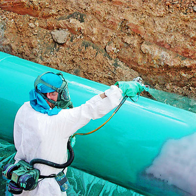 3lpe الطلاء الخارجي Ssaw Steel Pipe Api 5l Din30670 القياسية