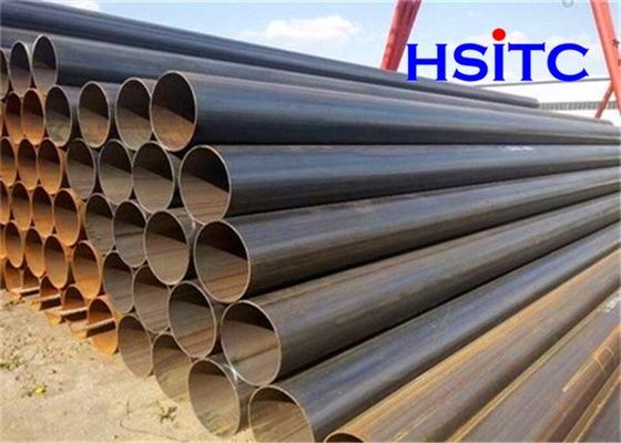 أسطم A53 Gr.B 4&quot; Sch60 ERW أنابيب الفولاذ البخار الأسود