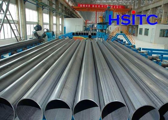 API 5L مستقيم 6 "ERW أنابيب الفولاذ المقاوم للصدأ النقل السائل