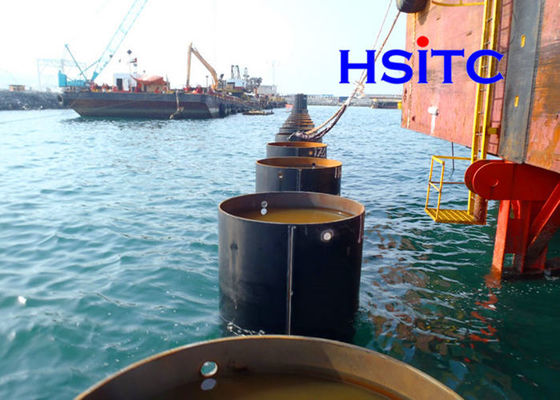 الحوائط القوسية الغارقة أنابيب الفولاذ LSAW Astm A252 Gr.2 Gr.3