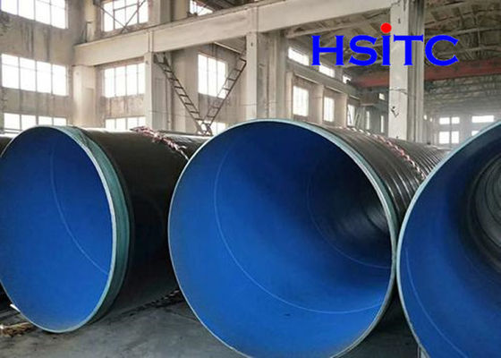 API 5L PS1 X60 14 M SSAW أنابيب الفولاذ نقل المياه
