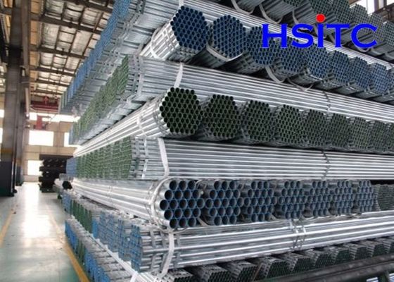 Dn80 10m 2 بوصة جدول 40 أنابيب الفولاذ المغلفة ISO9001
