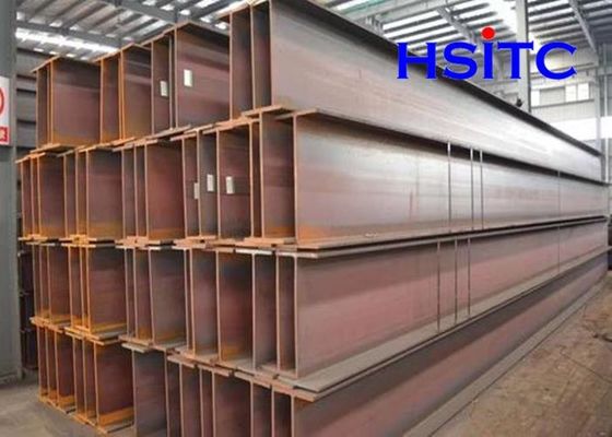 ISO9001 H قسم زاوية عمود الفولاذ Astm En10025 S355