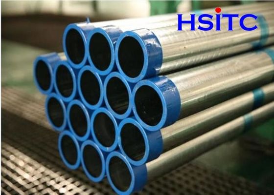 A53 Astm 20 قدم 2 بوصة أنابيب معدنية مغلفة بالزنك