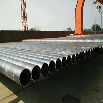 EN10217-1 EN10219 Gr.B Ssaw Steel Tube Piling Pipe Structural أنابيب الصلب المقطوعة