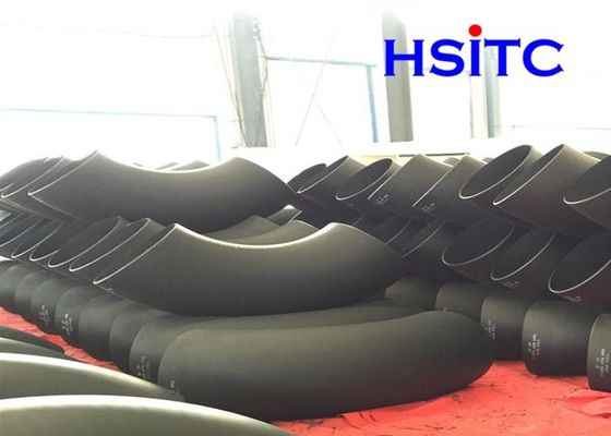 Astm A234 sch20 أنابيب الفولاذ الكربوني الكوع 90 درجة