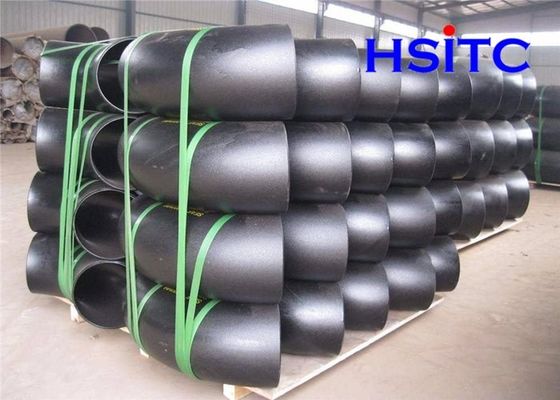 SCH10 Ansi B16.28 33.4mm أنبوب الفولاذ الكربوني الكوع 45 درجة