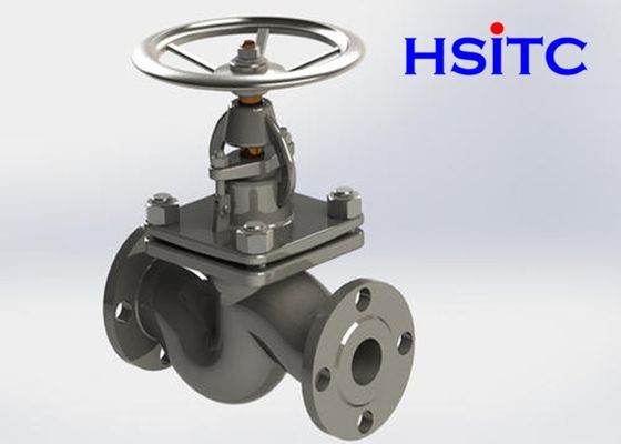 الصناعة الكيميائية صمام البوابة الحديدي الصلب ISO