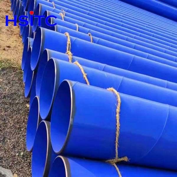 هندسة مناجم الفحم Fbe طلاء Ssaw أنابيب الفولاذ للطلاء الخارجي إمدادات المياه 0