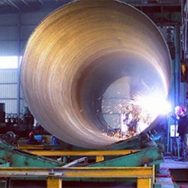 EN10217-1 EN10219 Gr.B Ssaw Steel Tube Piling Pipe Structural أنابيب الصلب المقطوعة 1